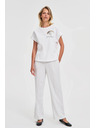 Moodo Damen T-Shirt mit Druck