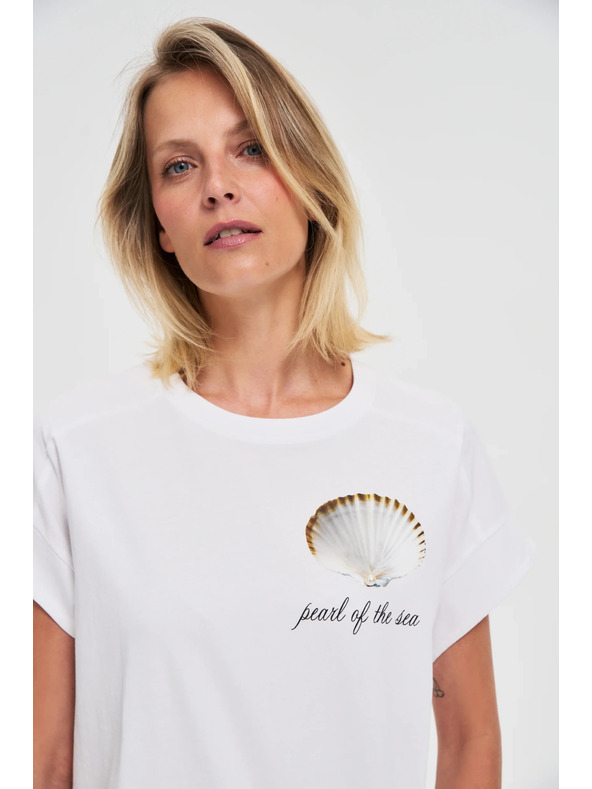 Moodo Damen T-Shirt mit Druck