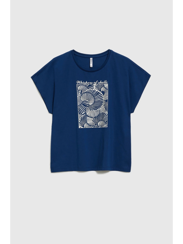 Moodo Damen T-Shirt Moodo – dunkelblau