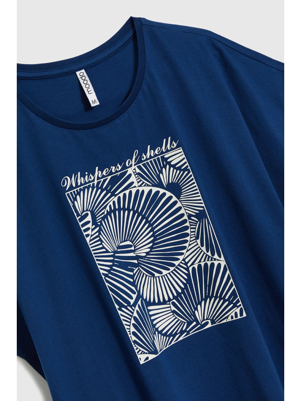 Moodo Damen T-Shirt Moodo – dunkelblau