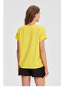 Moodo Damen T-Shirt Moodo – gelb