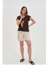 Moodo Damen Baumwoll-T-Shirt Moodo