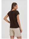 Moodo Damen Baumwoll-T-Shirt Moodo