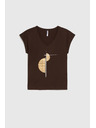 Moodo Damen Baumwoll-T-Shirt Moodo