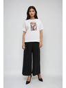 Moodo Damen T-Shirt mit Druck Moodo – weiß