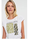 Moodo Damen-T-Shirt Moodo – weiß