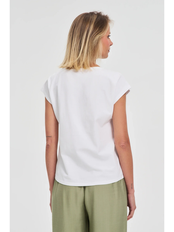 Moodo Damen-T-Shirt Moodo – weiß