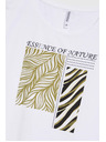 Moodo Damen-T-Shirt Moodo – weiß