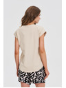 Moodo Damen T-Shirt Moodo – beige