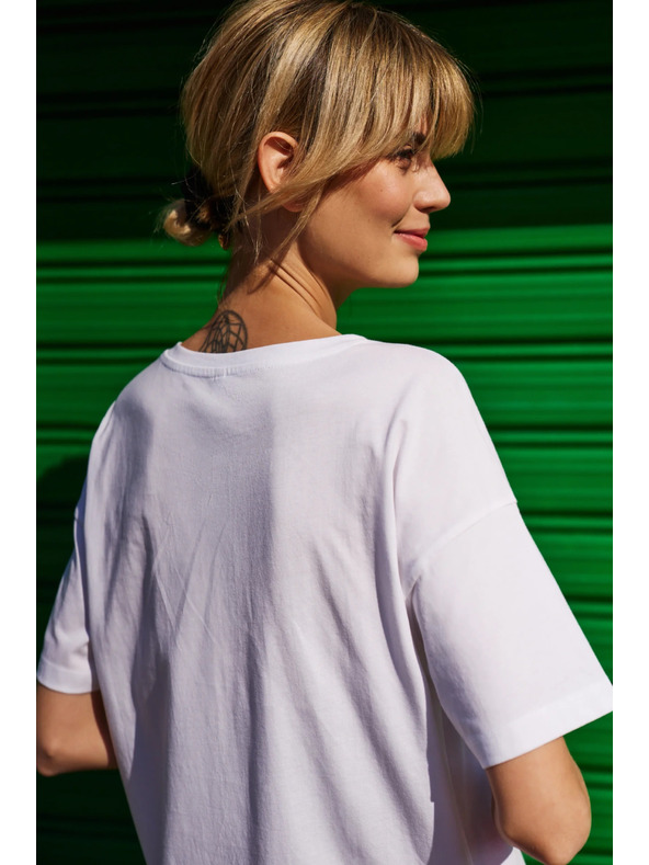 Moodo Damen-T-Shirt Moodo – weiß