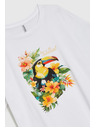 Moodo Damen-T-Shirt Moodo – weiß