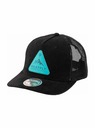 Meatfly Meatfly Trucker-Kappe Hawkye Black Peak | Schwarz |