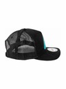 Meatfly Meatfly Trucker-Kappe Hawkye Black Peak | Schwarz |