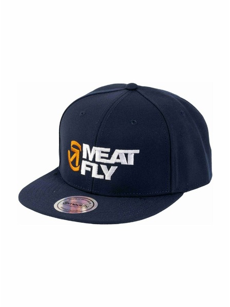 Meatfly Meatfly Snapback-Kappe Ness Petrol / White Revital | Weiß | Größe