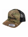 Meatfly Meatfly Trucker-Kappe MF Logo Black / Multicam | Schwarz