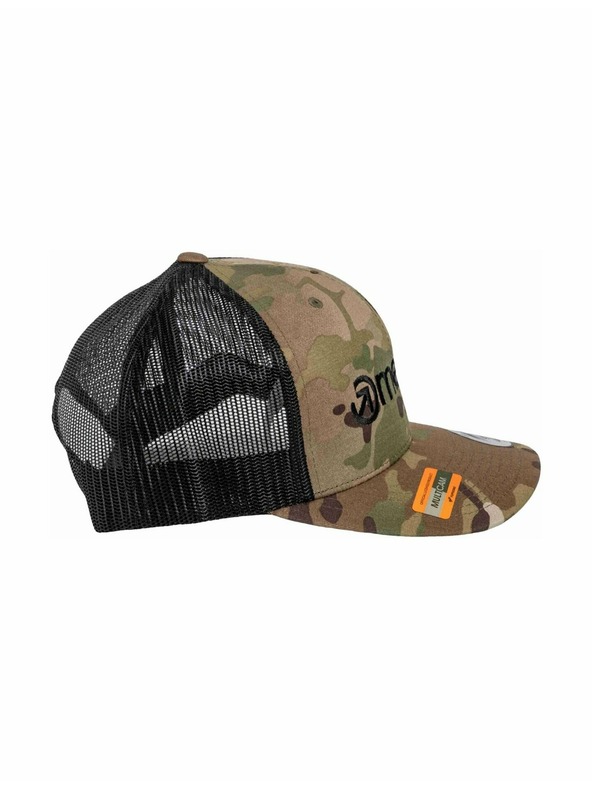 Meatfly Meatfly Trucker-Kappe MF Logo Black / Multicam | Schwarz