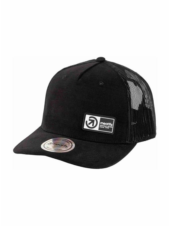 Meatfly Meatfly Trucker-Kappe Hawkye Black Brand | Schwarz |