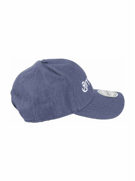 Meatfly Meatfly Flexfit-Kappe Gaten Blue / White Logo | Weiß | Größe