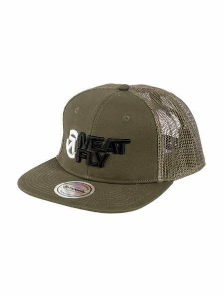 Meatfly Meatfly Trucker-Kappe Mateo Olive / Black Revital | Schwarz | Größe