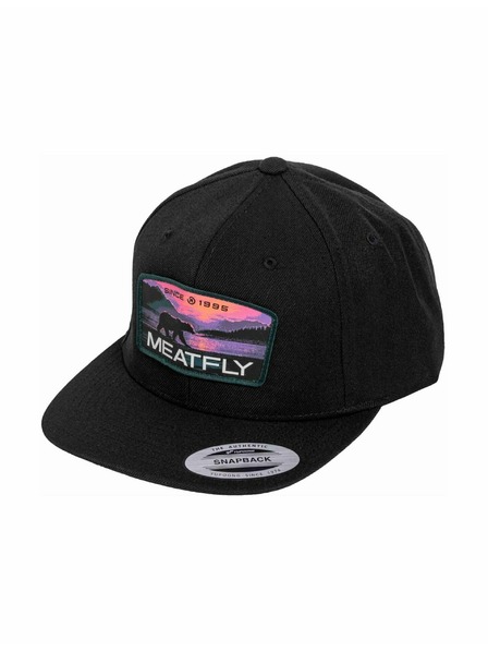 Meatfly Meatfly Snapback-Kappe Hornet Purple Alaska / Black | Lila | Größe