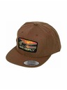 Meatfly Meatfly Snapback-Kappe Hornet Red Alaska / Tan | Braun