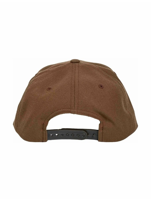 Meatfly Meatfly Snapback-Kappe Hornet Red Alaska / Tan | Braun
