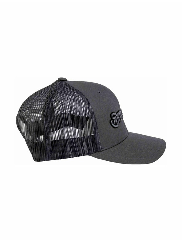 Meatfly Meatfly Trucker-Kappe MF Logo Black / Grey / Dark Grey | Schwarz