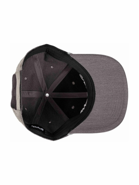 Meatfly Meatfly Flexfit-Kappe Gaten Grey / White Logo | Grau | Größe