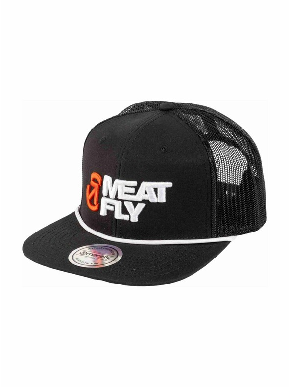 Meatfly Meatfly Trucker-Kappe Mateo Black / White Revital | Schwarz | Größe