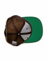 Meatfly Meatfly Snapback-Kappe Hornet White Round / Tan | Weiß