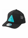 Meatfly Meatfly Snapback-Kappe Ollie Perfor Cap Black Peak | Schwarz |