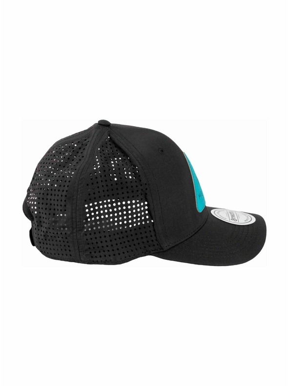 Meatfly Meatfly Snapback-Kappe Ollie Perfor Cap Black Peak | Schwarz |