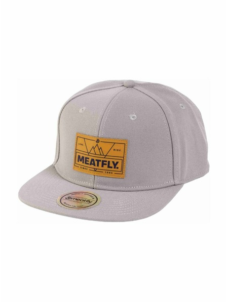 Meatfly Meatfly Snapback-Kappe Hornet Grey Live | Grau |