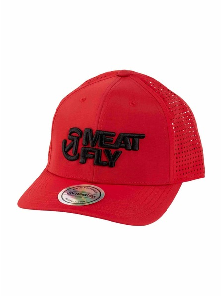 Meatfly Meatfly Trucker Cap Nollie Perfor Rot / Schwarz Revital | Schwarz | Größe