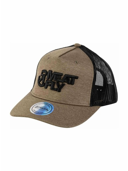 Meatfly Meatfly Trucker Cap Horton Army / Schwarz Revital