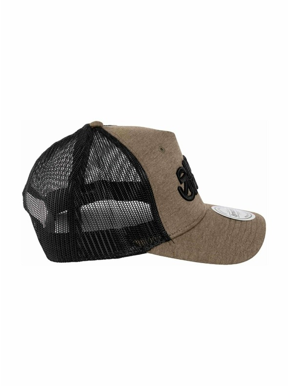 Meatfly Meatfly Trucker Cap Horton Army / Schwarz Revital