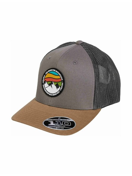 Meatfly Meatfly Trucker Cap MF View Rot Berg / Erde | Grau |
