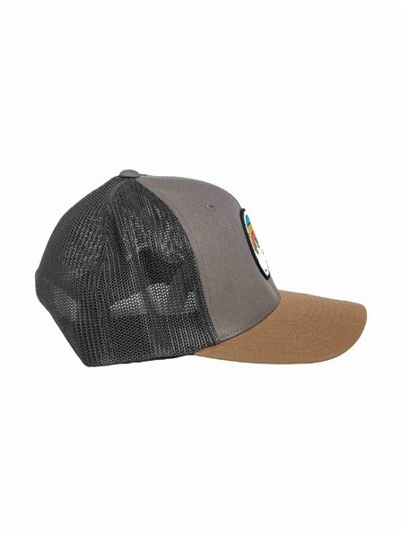 Meatfly Meatfly Trucker Cap MF View Rot Berg / Erde | Grau |