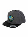 Meatfly Meatfly Trucker Cap Flanker Snapback Strand / Anthrazit / Schwarz | Schwarz