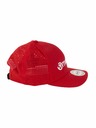 Meatfly Meatfly Trucker Cap Nollie Perfor Rot / Weißes Logo | Weiß | Größe