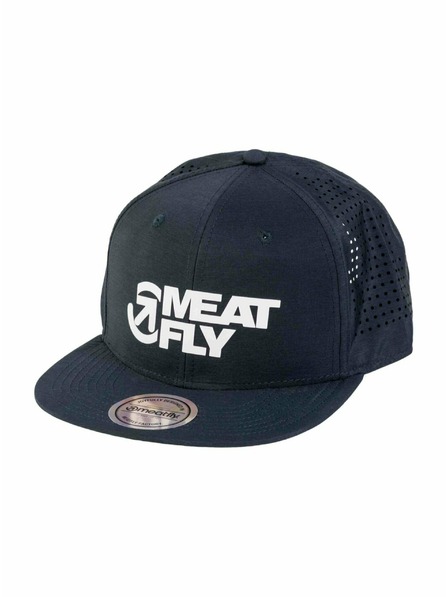 Meatfly Meatfly Trucker Cap Keery Perfor Snapback Petrol / Weiß Revital