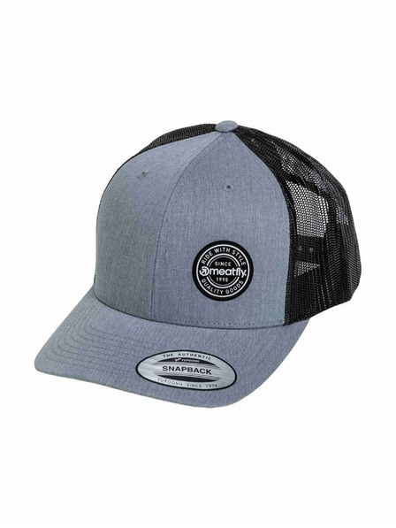 Meatfly Meatfly Trucker Cap MF View Weiß Rund / Meliert | Schwarz