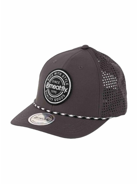 Meatfly Meatfly Trucker Cap Ollie Perfor Grau Label | Grau |