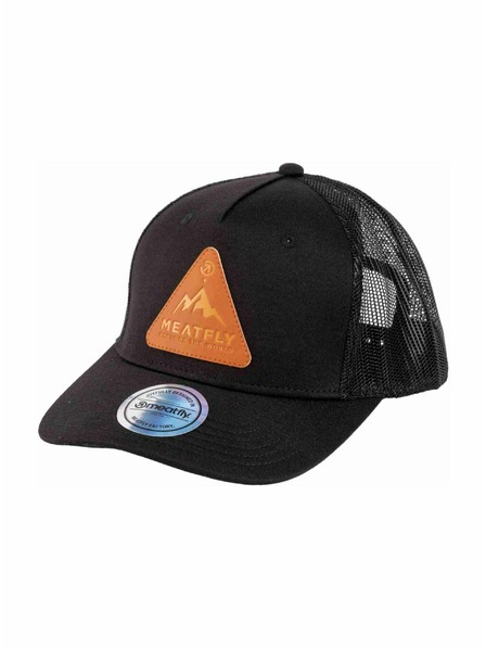 Meatfly Meatfly Trucker Cap Corey Schwarze Spitze | Schwarz |