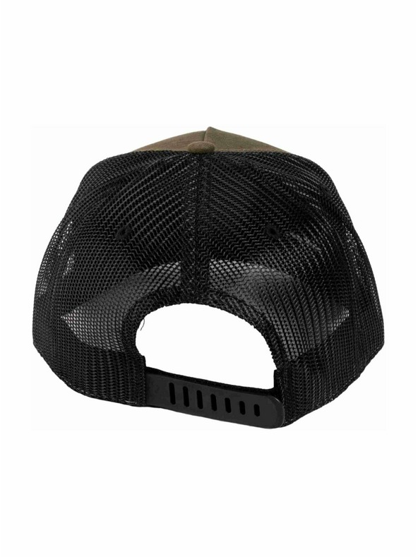 Meatfly Meatfly Trucker Cap Shaun Army / Camo Logo | Schwarz | Größe