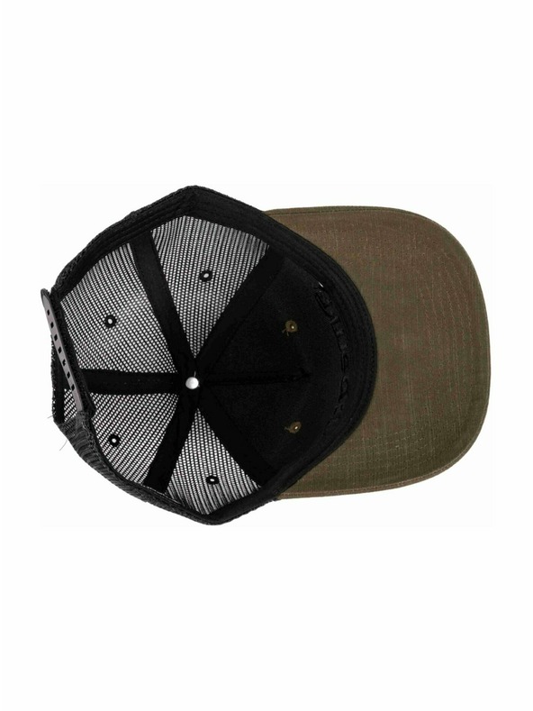 Meatfly Meatfly Trucker Cap Shaun Army / Camo Logo | Schwarz | Größe