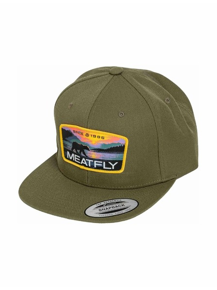 Meatfly Meatfly Trucker Cap Flanker Yellow Alaska / Buck | Gelb