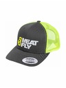 Meatfly Meatfly Trucker Cap Setty Neon Green / White / Charcoal | Grau | Größe