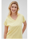 Moodo Damen T-Shirt Moodo – hellgelb