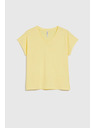 Moodo Damen T-Shirt Moodo – hellgelb